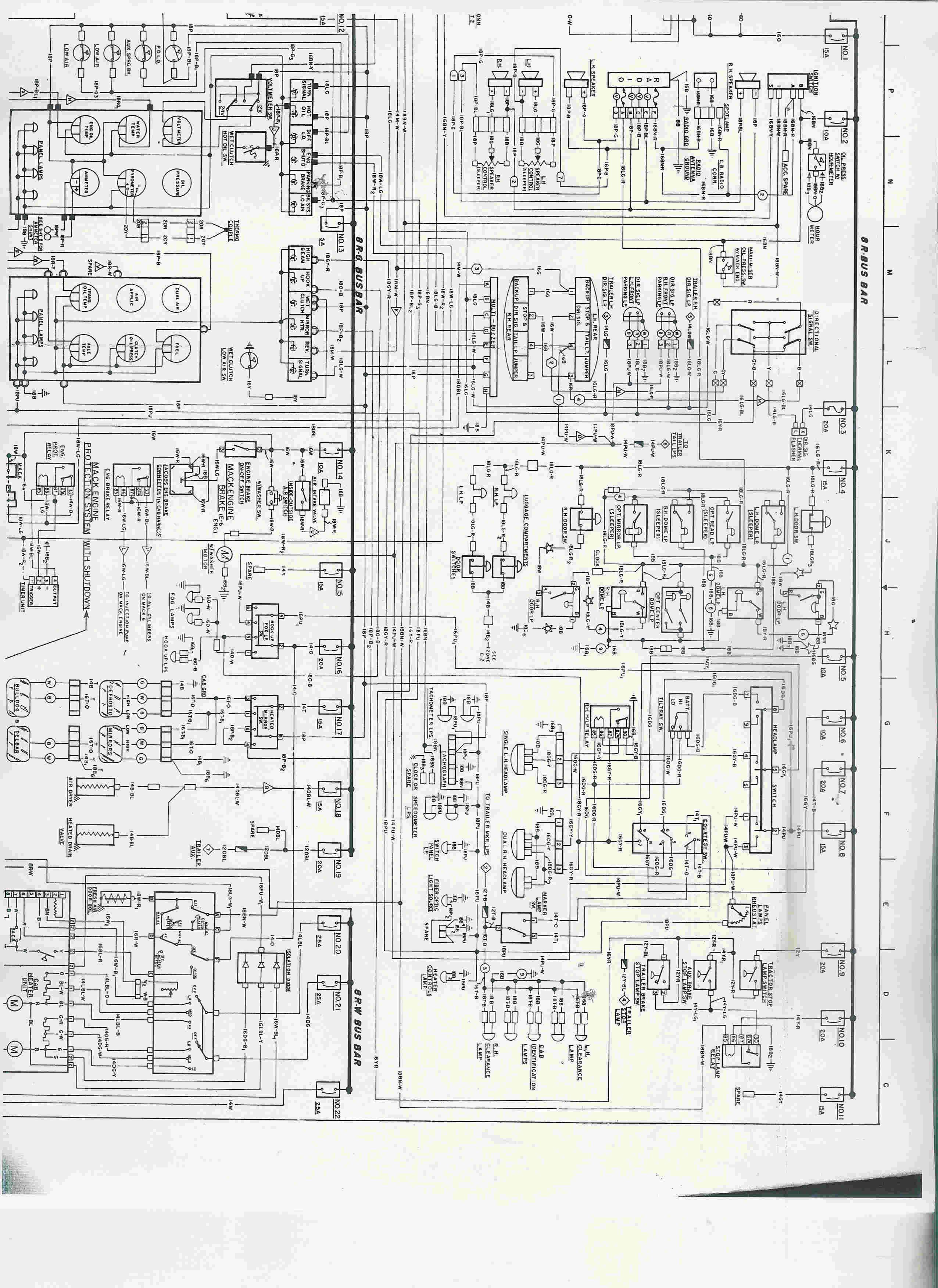 Mack Rd688S Wiring Diagram from www.bigmacktrucks.com