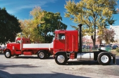 the Budke Boy's trucks ready for a show