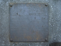 75' RL700L Engine tag