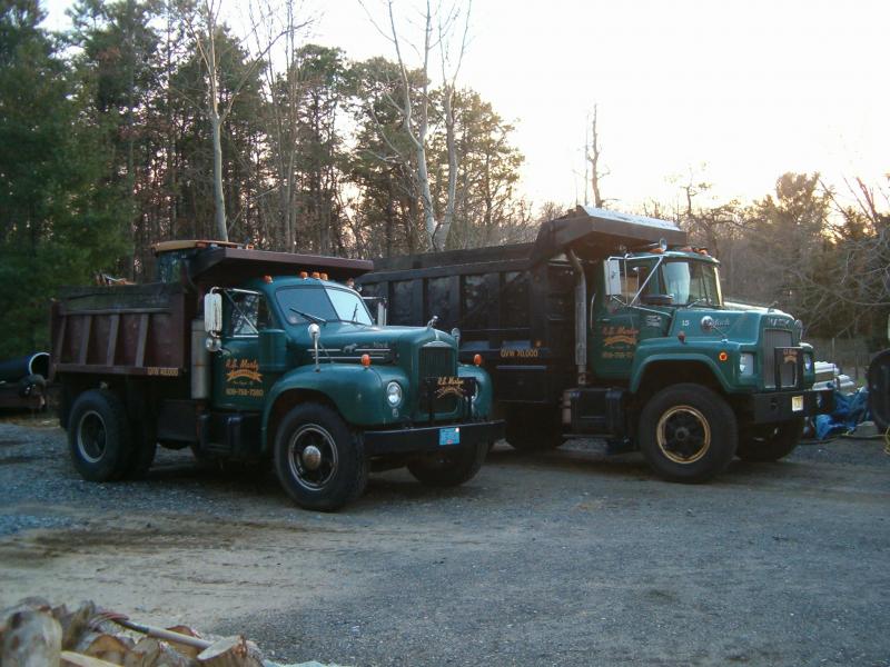 RS Martyn's working trucks