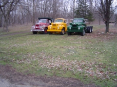 L to R  '61B42S,'63B42S,'57B42Sx