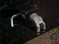 A funny receiver hitch plug