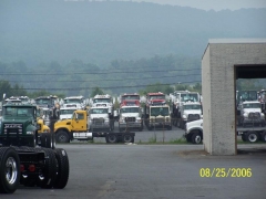 Trucks Awaiting Shipment