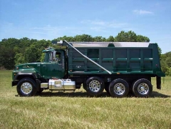 Green 2004 Mack RD Legend Tri Axle Dump 2.jpg