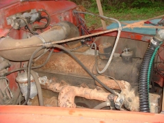 pass. side engine compartment Cummins CF-160