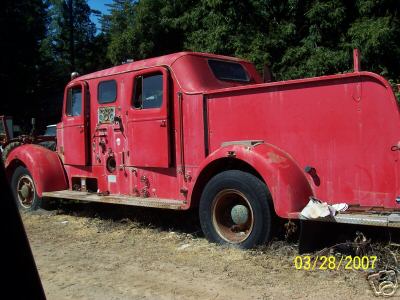 My rescued firetruck