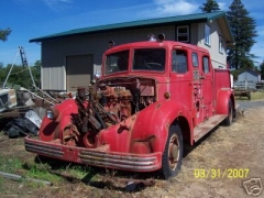 Front of the truck - another "before" picture