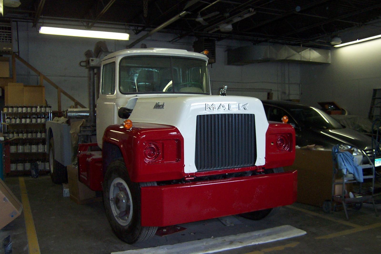 Restoration on the mack continues