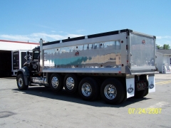 2008 Mack GU713 Dump Left Rear