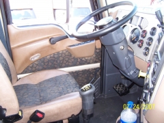 2008 Mack GU713 Dump Interior