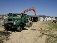 The bed is off.