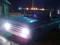 New Cab Lights At Night