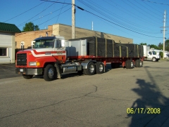 01' Ch  with load of drywall in Butler WI.