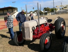 Ford tractor with V8 side valve engine