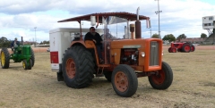 The wheat paddocks in australia are so big, the tractors hav