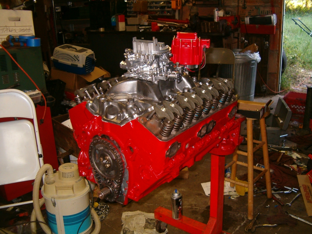 Holley Economizer 4-BBL Carb Installed