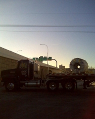 Delivering US Steel master coil adjacent to new 35W bridge