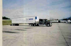 1993 Pete with Nestle trailer