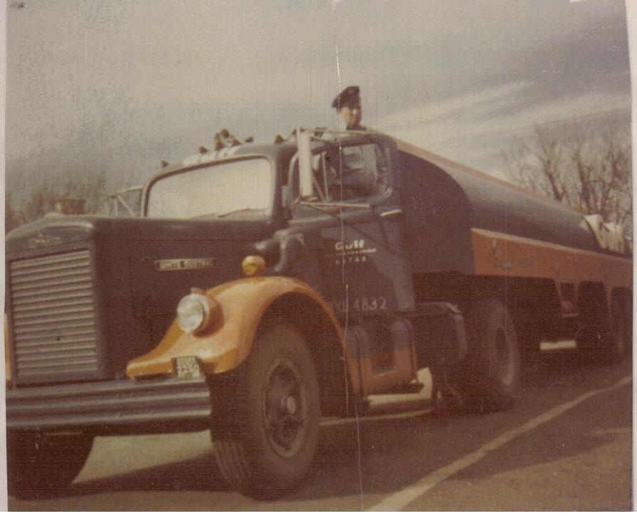 My father, Frank Y. Smith, with 1957 White 4000T