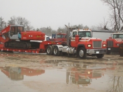 94' RD with our 200 hitachi on the deck.