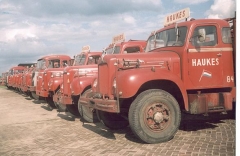 Wagenpark in de jaren 60