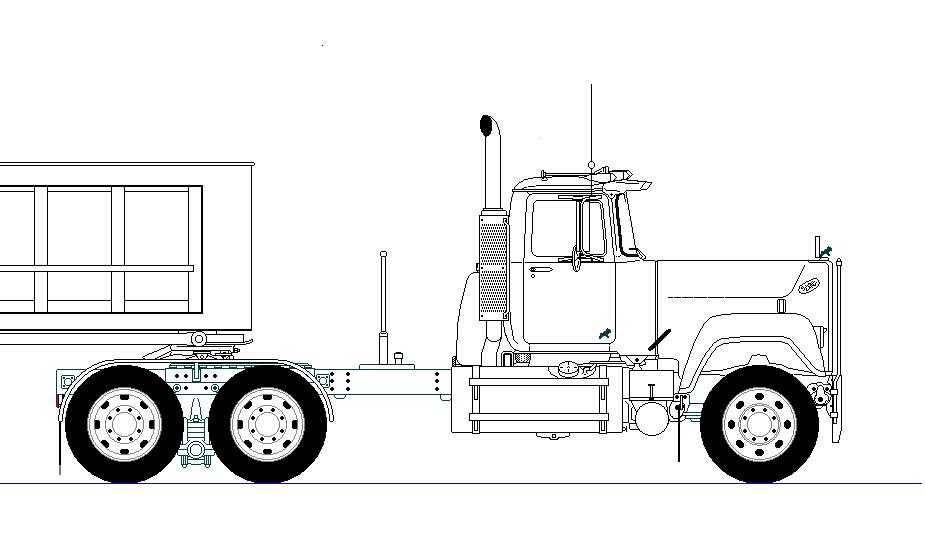 Superliner II line drawing on MS Paint (incomplete)