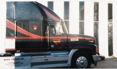 V8 Mack Test truck at Hagerstown, MD plant had the Austraila