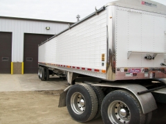 My new Wilson grain trailer.  