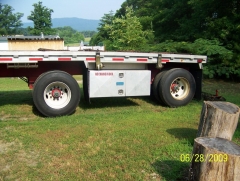 Brand new rubber on my "04 Reinke flatbed