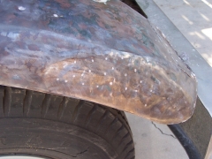 Passenger side fender