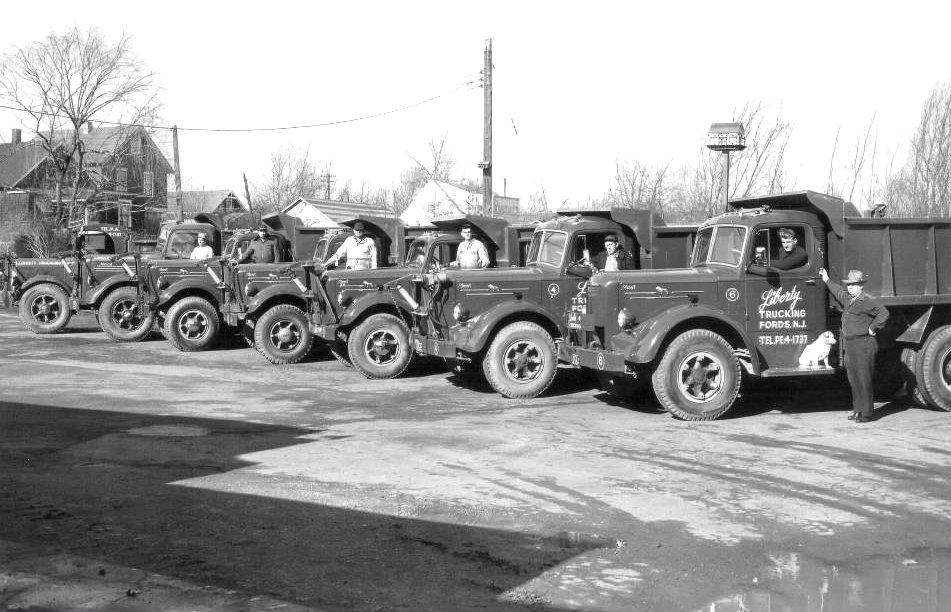 Liberty Trucking Fords, NJ 50's Fleet.