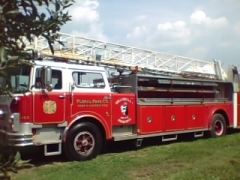 1979 Mack CF rear Mount W/ALF 100' ladder