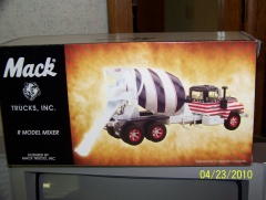 1976 R model MACK cement mixer model her backside