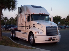 My truck in the sunset