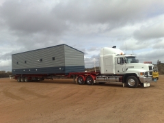 14.4 mtr Hut for carina minesite June 2010.jpg