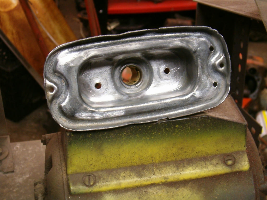 Tail Light Housing After Derusting
