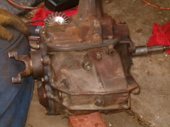 Rebuilt Transmission - Ready to be wirewheeled