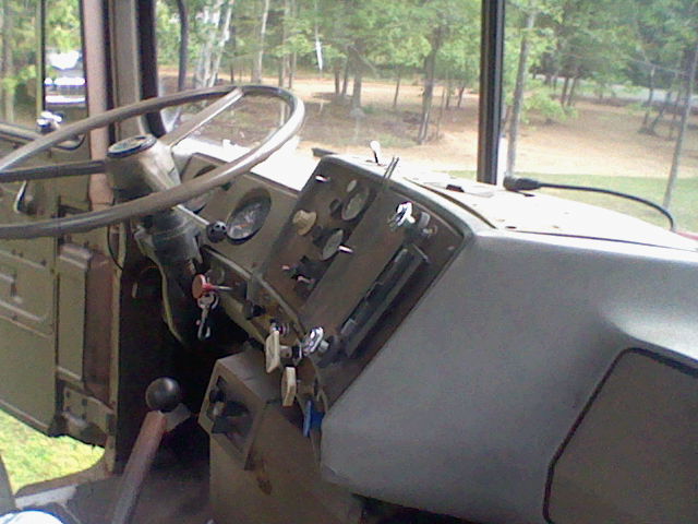 passenger side interior