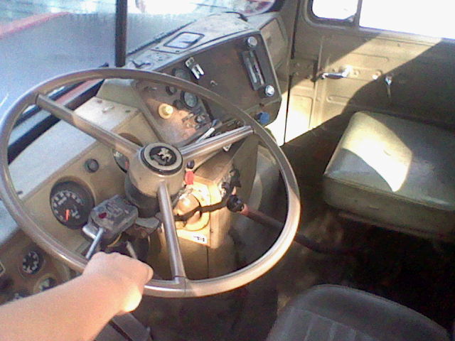 drivers side interior