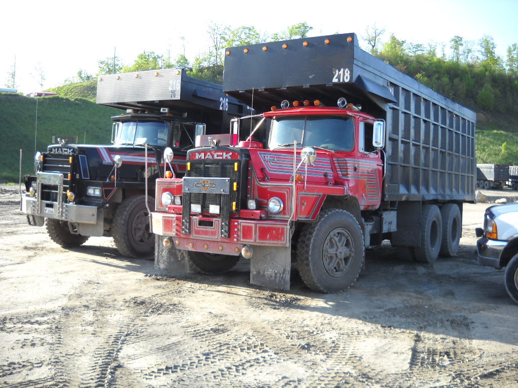 coal trucks