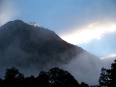 On the way to Milford Sound