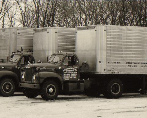 Severson Transport unit 24  (circa winter 1957)