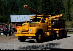 Vic driving back from dump McLeans Mill truck show Sept 3 4 5 2011