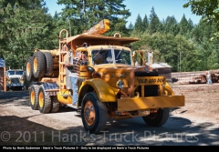 registering At 2011 mclean mill truck show Don Watt On running board