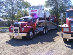 64 B Model ,56 White 3000,49 Ford2 ton