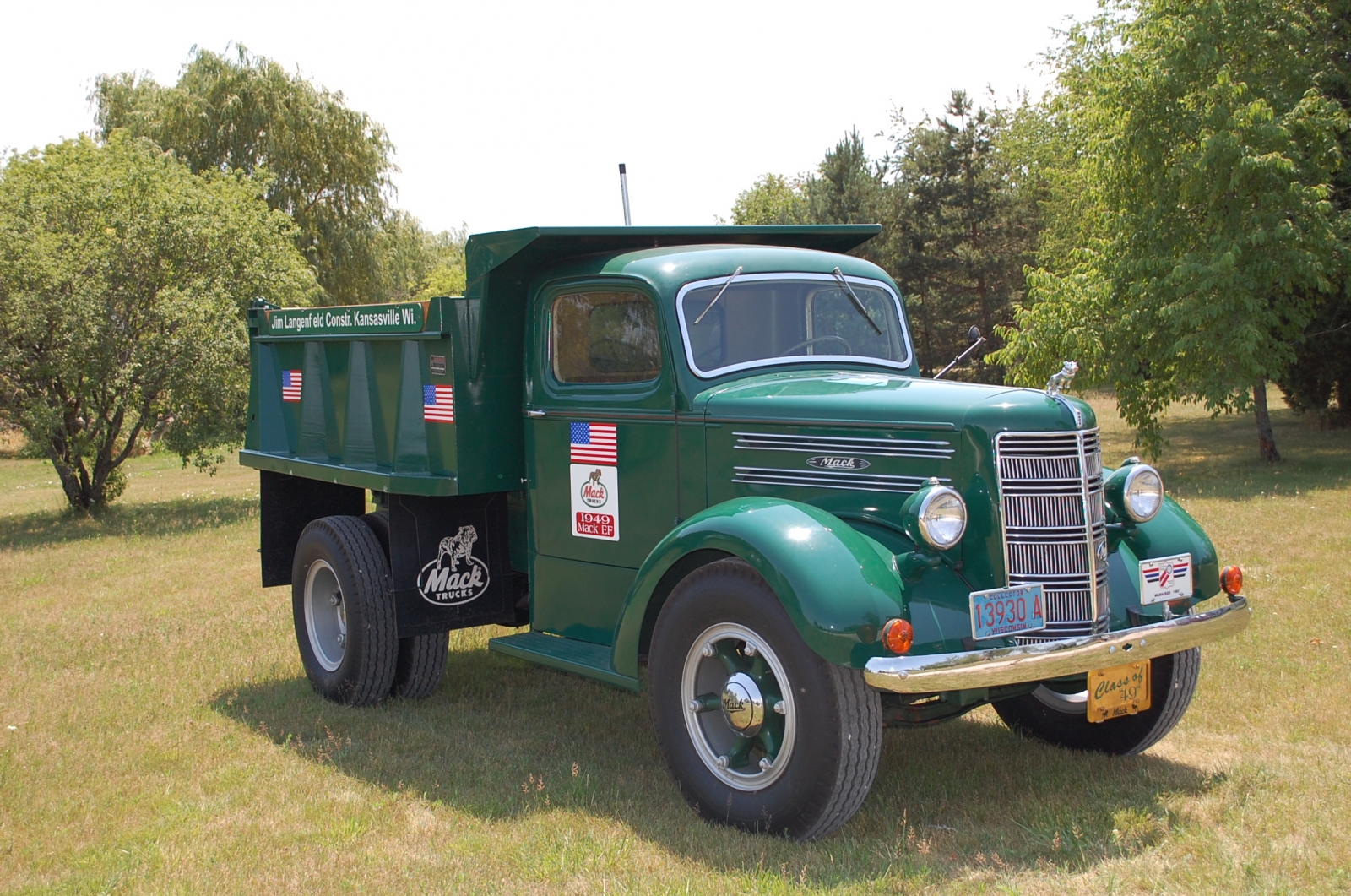'49 EF Mack Dump Truck