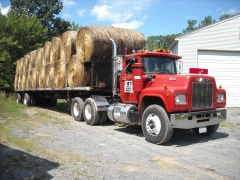 Hauling hay