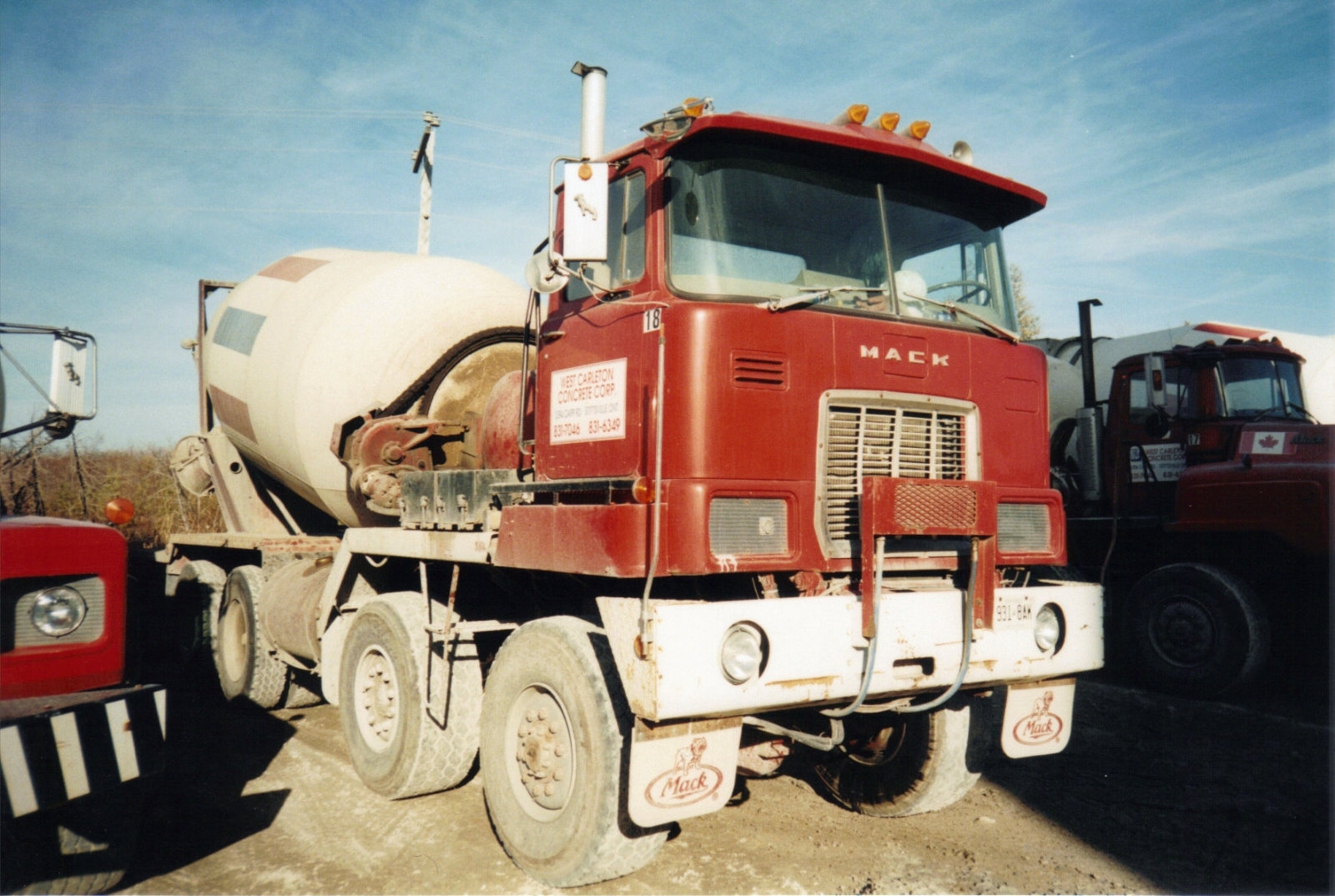 F800 mixer truck