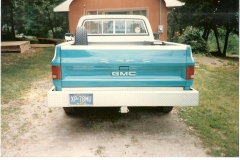 My GMC Back