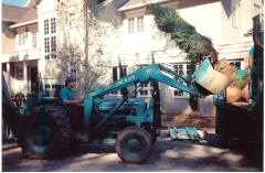 Me On Ford Backhoe